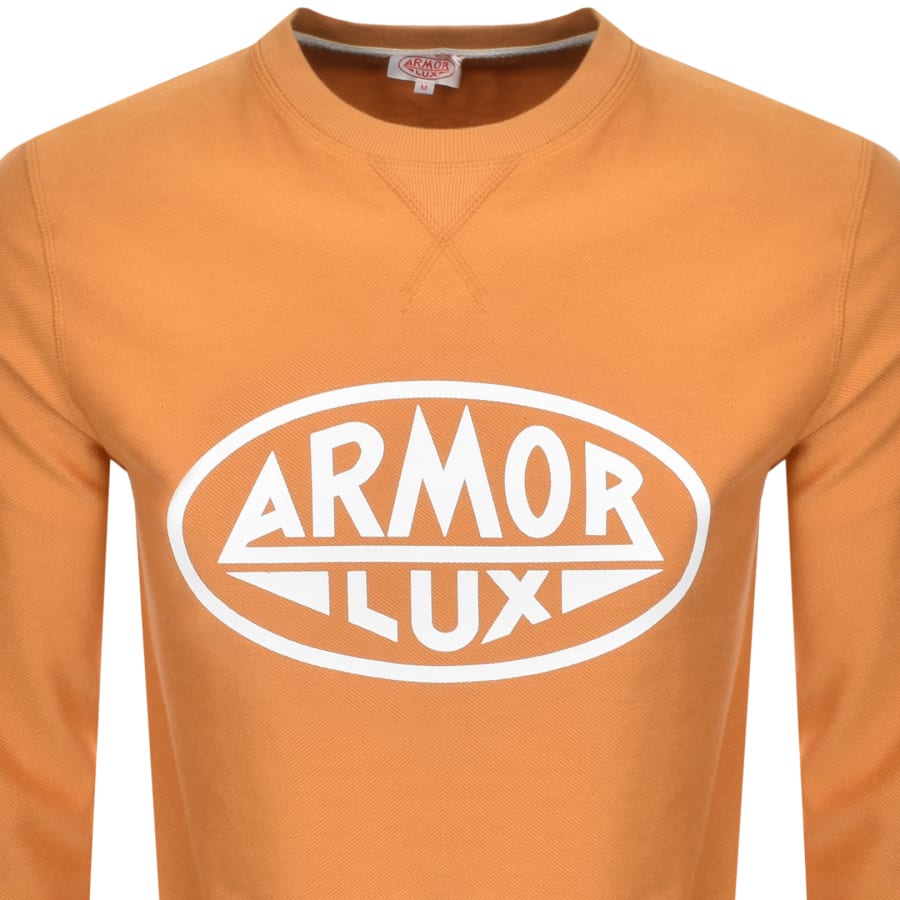 Alternative Image for ProductArmor Lux Heritage Paris Sweatshirt Orange2